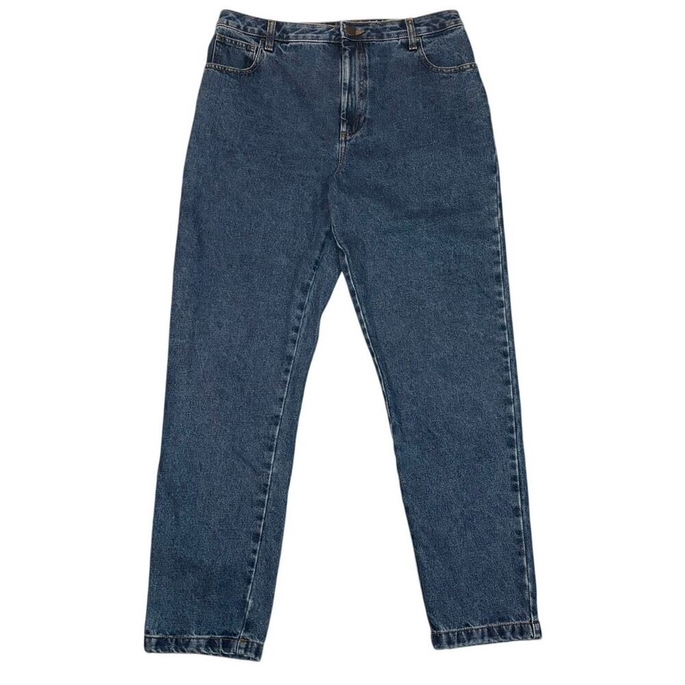 Lucy & Yak Dana Jeans Midwash Blue Organic Denim Size 32R